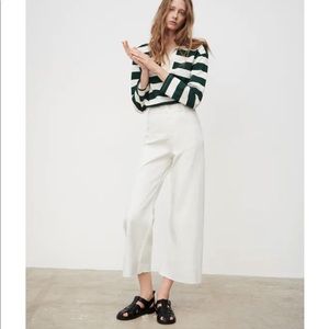 Zara High Waist Culottes Jeans